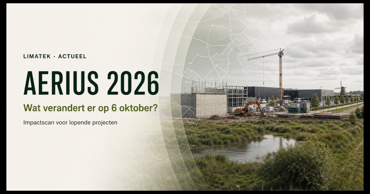 AERIUS 2026 impactscan voor een Nederlands bouw- en industrieproject